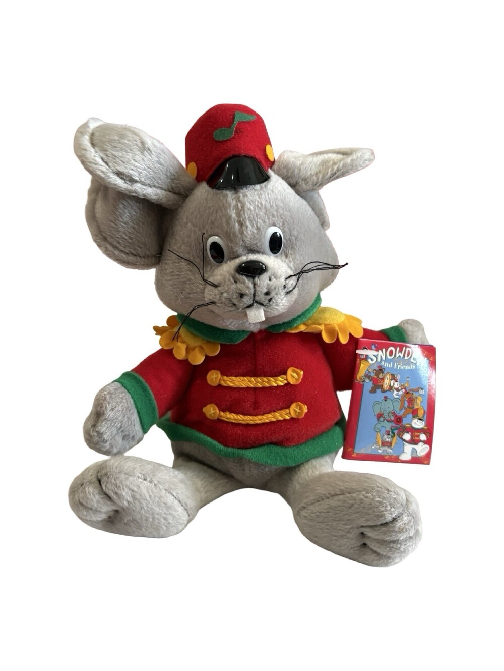 Christmas Mouse Band Leader Commonwealth Snowden & Friends Plush 9"